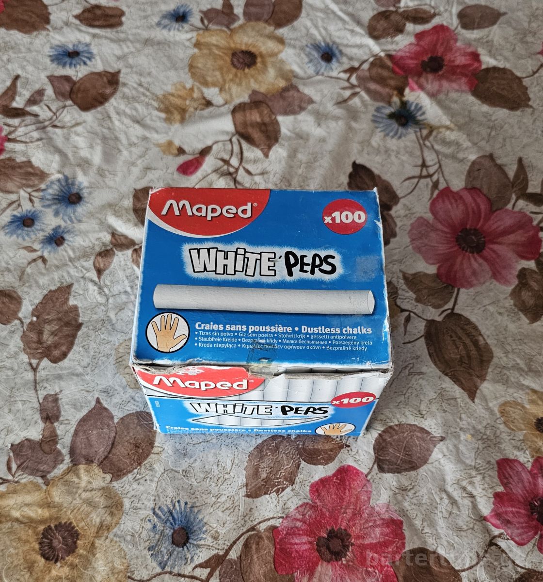 თეთრი ცარცი - 100 ცალი